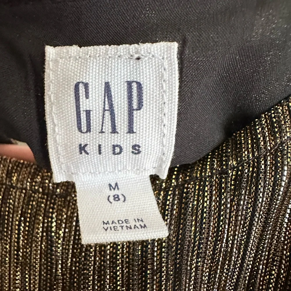 GAP Shimmering Black Kids Dress, size medium